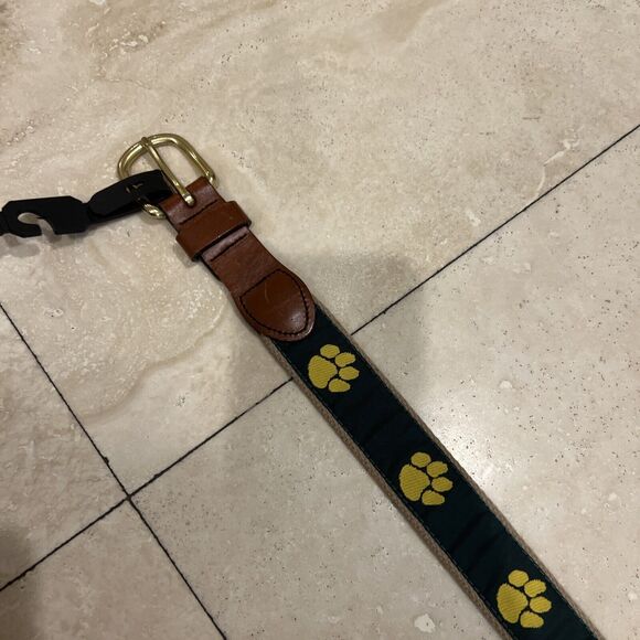 NWOT Baylor Beat Paw Leather Man Made In USA Size 26 - Picture 2 of 5